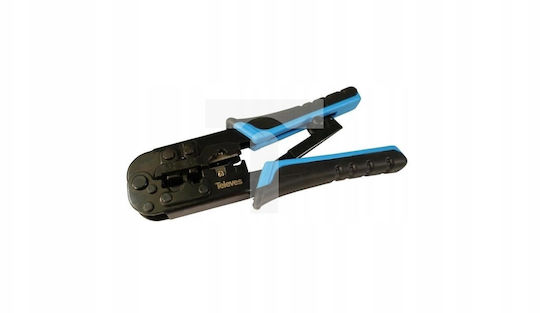 Televes Πρέσα Ακροδεκτών Δικτύου RJ12, RJ11, RJ45, RJ10 με Απογυμνωτή
