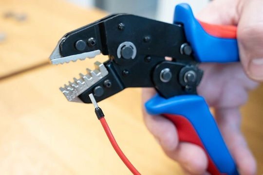 Weicon Crimping Pliers Cross-Section Range 0.25 - 6mm² with Ratchet Mechanism