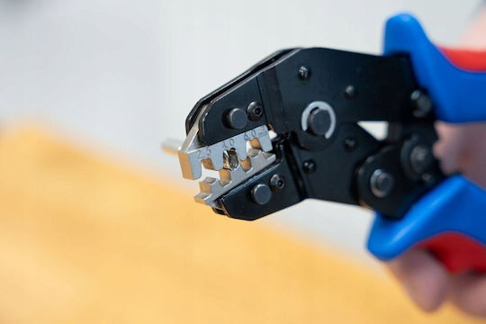 Weicon Crimping Pliers Cross-Section Range 0.25 - 6mm² with Ratchet Mechanism