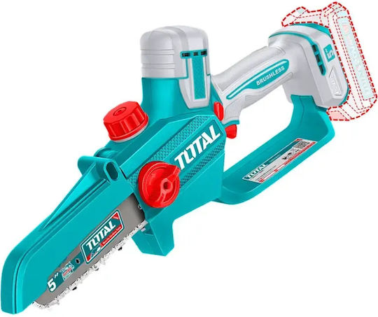 Total Pruning Battery Chainsaw Solo Brushless 20V 1.45kg with Blade 12.7cm