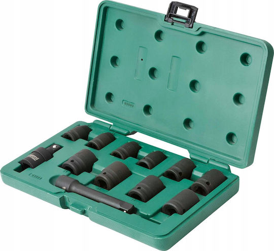 Sata Set Impact Καρυδάκια 1/2" 12 Pieces