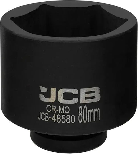 Jcb Impact Гнездо 1" 80мм 6-точково