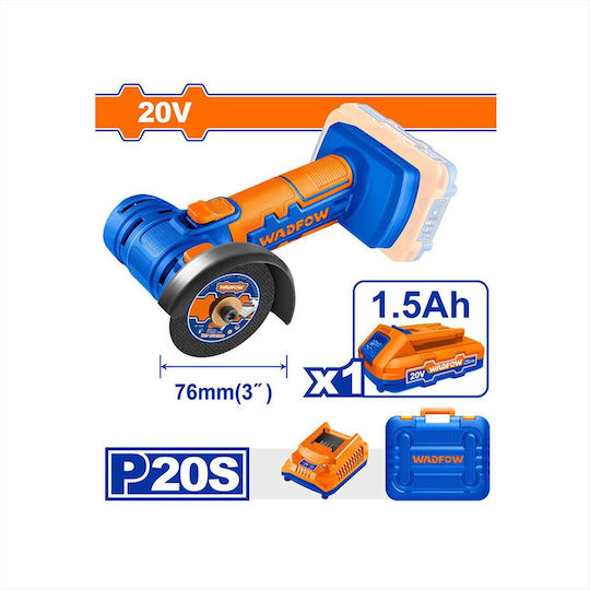 Wadfow WLAP573 Troliu Mini 76mm Cu Baterie 1x2Ah