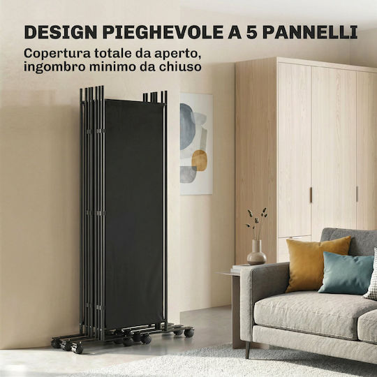 Outsunny Separator Decorativ Din Material Textil