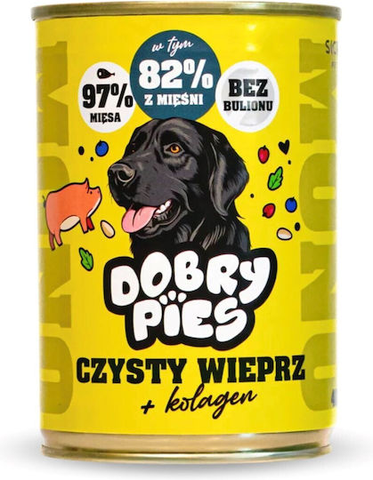 Dobry Pies Течна Храна За Кучета Със Свинско Месо 400гр