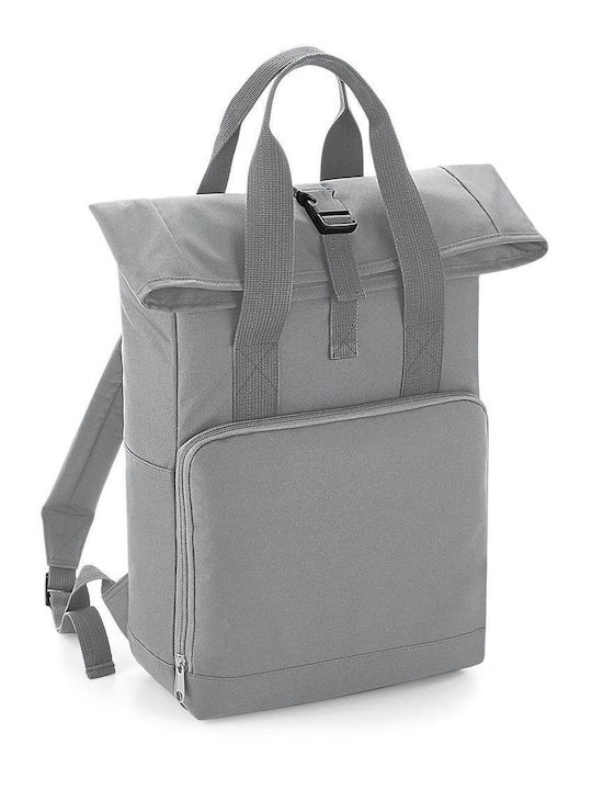 BagBase Twin Handle Roll-Top BG118 Men's Fabric Backpack Graphite Grey 14lt
