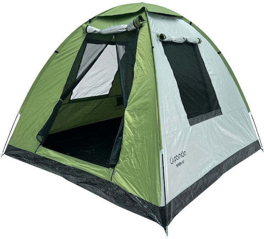 Panda Open Air 4 Sommer Campingzelt Igloo Türkis für 4 Personen