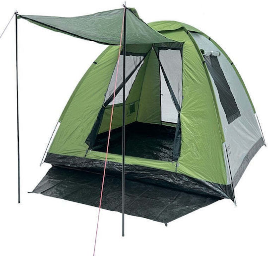 Panda Open Air 4 Sommer Campingzelt Igloo Türkis für 4 Personen