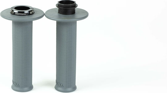 Renthal Mx Original Lock-on Medium Full Diamond Gray Throttle Grips
