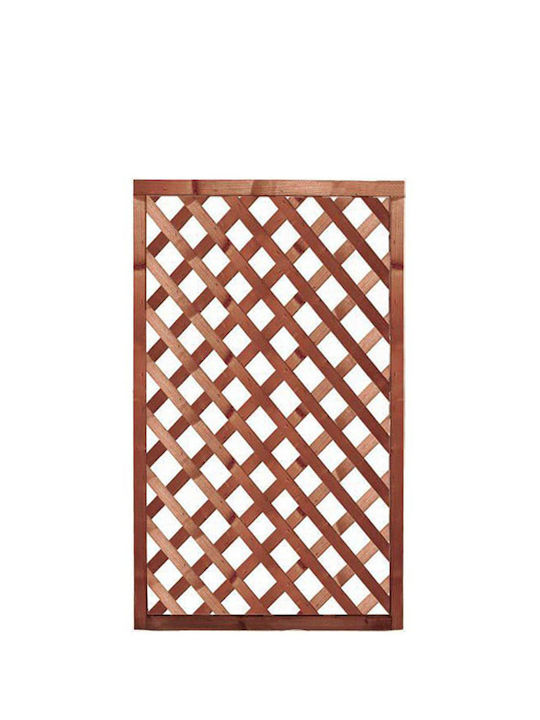 Wooden Garden Trellis with Rhombus Grid 90x150cm