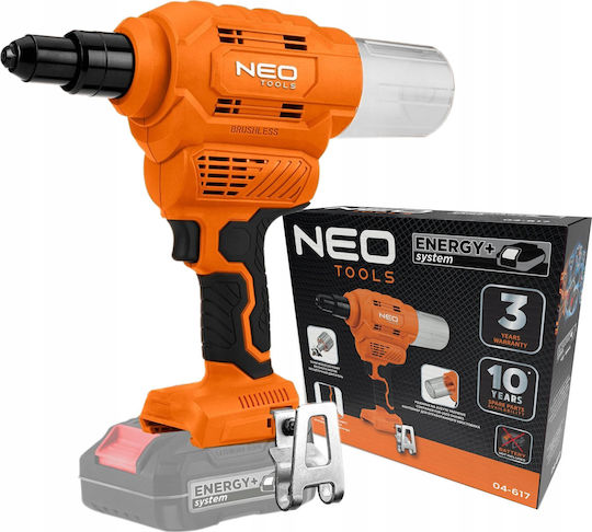 Neo Tools 04-617 Battery Electric Riveter 18V Solo
