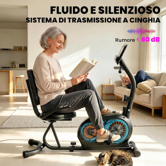 Sportnow Bicicletă de Fitness Așezată Magnetică