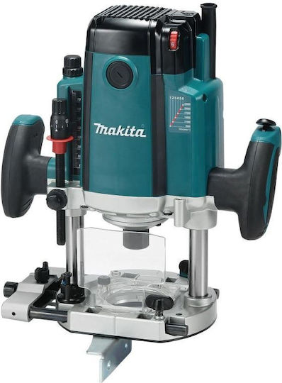 Makita RP2303FC07 Einstechfräser 2100W mit Geschwindigkeitsregelung und mit Absaugsystem