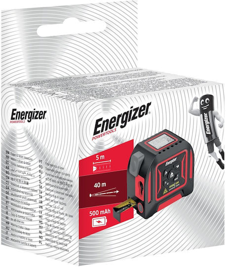 Energizer Μέτρο Laser 3MT40 με Δυνατότητα Μέτρησης 40m