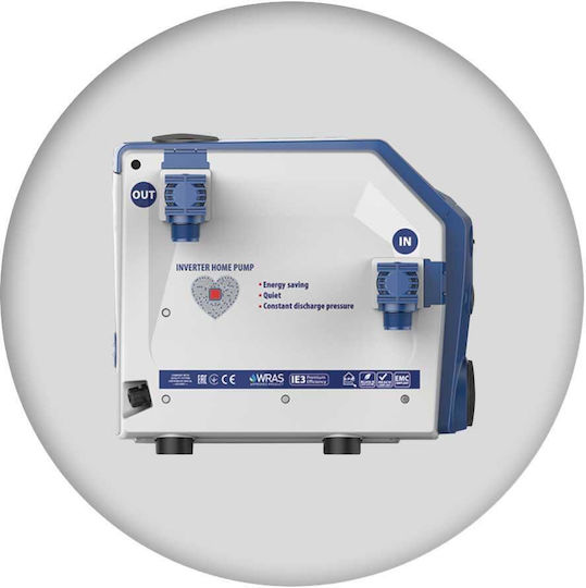 Pedrollo DG PED 5 Einstufig Einphasig Wasserdruckpumpe Ohne Behälter 1.5hp