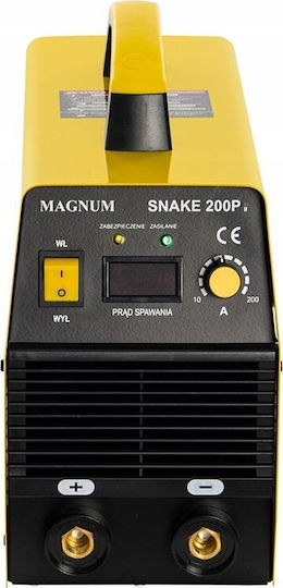 Magnum Welding Machine Inverter MMA with Maximum Welding Current 200A and Duty Cycle 60%
