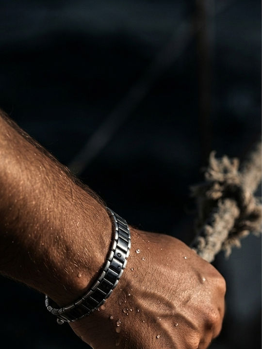 Sharks Bay Clothing Men's Steel Bracelet