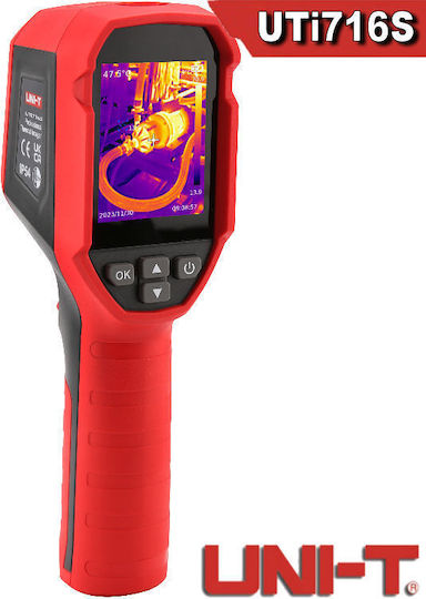 Uni-T UTI716S Θερμοκάμερα με Οθόνη 2.4" για Θερμοκρασίες από 0.1°C έως 550°C
