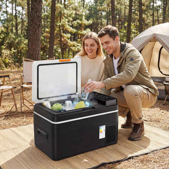 Outsunny Aria Trade Tragbares Kühlschrank 30lt Schwarz