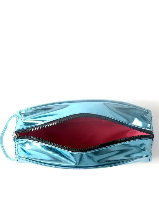 Дамски Козметичен Несесер Sanddollar Seabreeze 504-4-1 B17830 Водоустойчив PVC XL 24.5 X 11.5 См Металически Тюркоазен