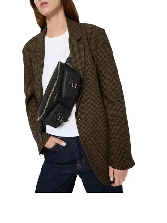 Leder Damen Berufstasche Schwarz