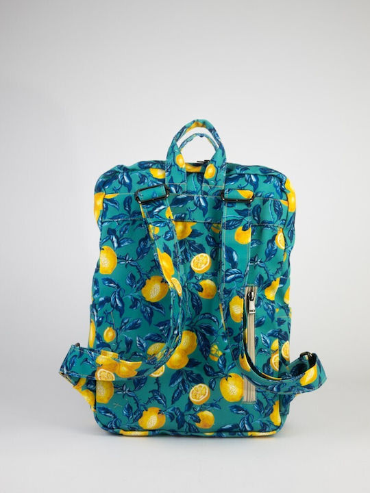 Geantă de Damă de Piele Rucsac Multicolor