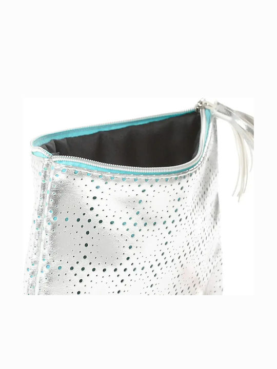 Sanddollar Γυναικείο Clutch Ασημί