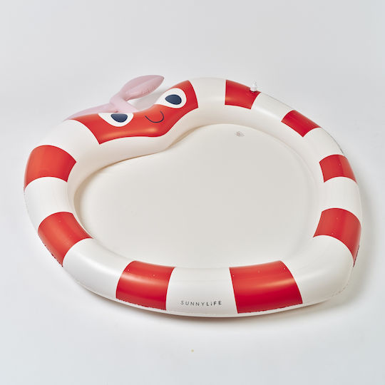 Sunnylife Kinder-Inflatable Pool-Luftmatratze mit Glitzer Orange