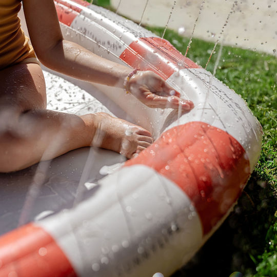 Sunnylife Kinder-Inflatable Pool-Luftmatratze mit Glitzer Orange