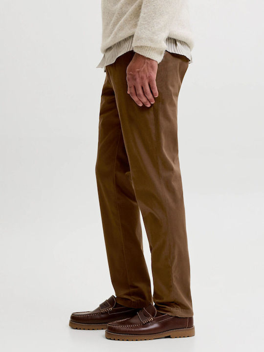 Jpstmarco Мъжки Панталон Чино Еластичен Slim Fit Cocoa