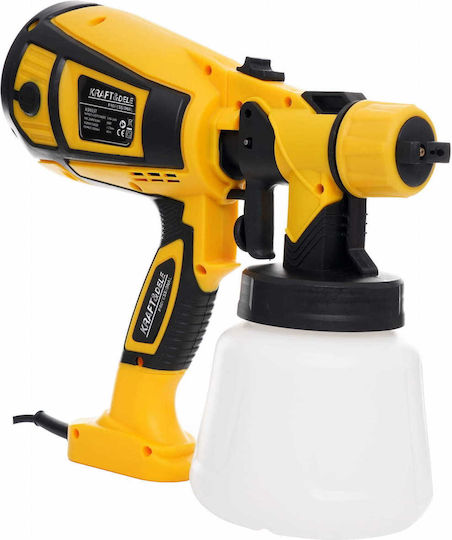 Kraft & Dele KD1657 Elektrische Farbspritzpistole 650W mit Behälterkapazität 0,8 Liter