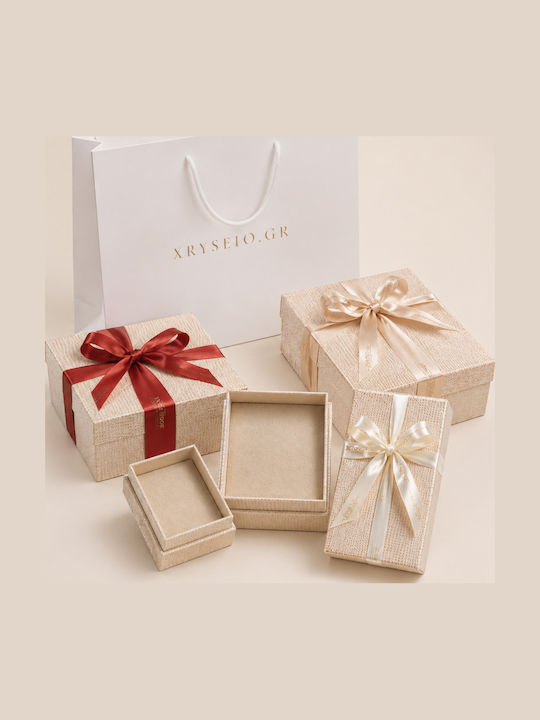 Xryseio White Gold Cross 14K