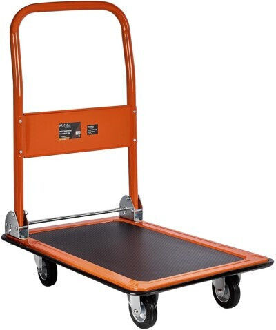 Kraft & Dele Transport-Wagen Folding for Load Weight up to 150kg in Gelb Color