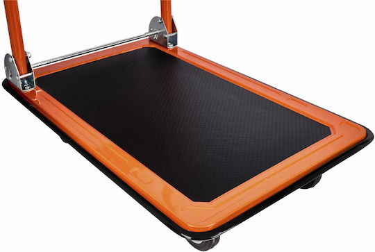 Kraft & Dele Transport-Wagen Folding for Load Weight up to 150kg in Gelb Color