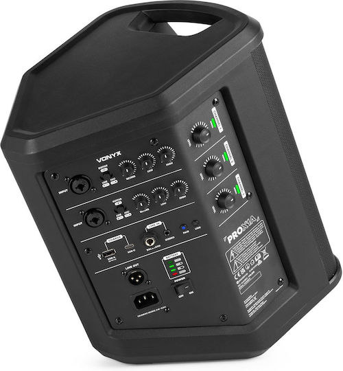 Vonyx Pro X1A Active PA Speaker with Woofer 6.5" with Battery 29x24x33.8cm