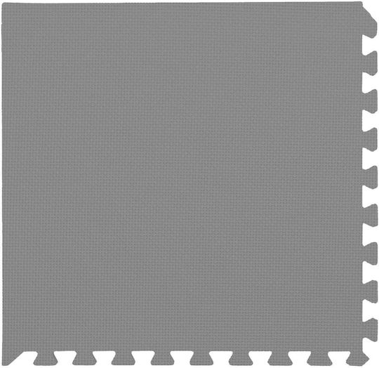 vidaXL Saltea de Gimnastică Pilates Gri (60x60x2cm)