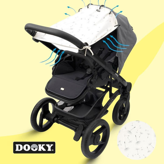 Dooky Сенник За Количка Бял