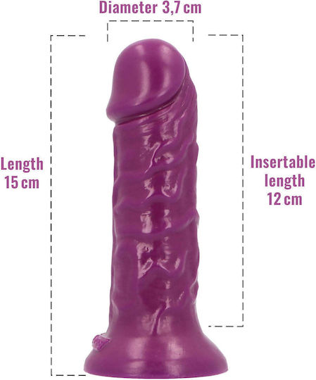 Toyz4lovers Realistic Dildo Dildo With Suction Cup Purple