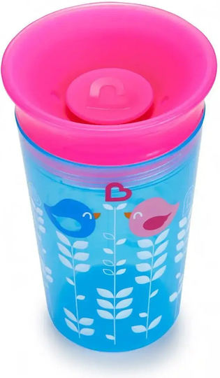 Munchkin Παιδικό Ποτηράκι από Πλαστικό Μπλε 266ml για 12m+