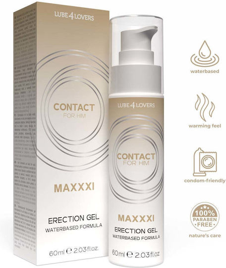 Lube4lovers Διεγερτικό Gel για Άνδρες 60ml