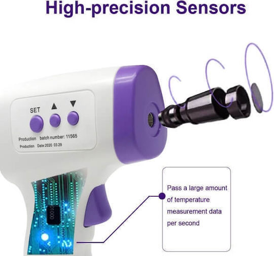 Ssa Electronic Hg01 Infrared Forehead Thermometer
