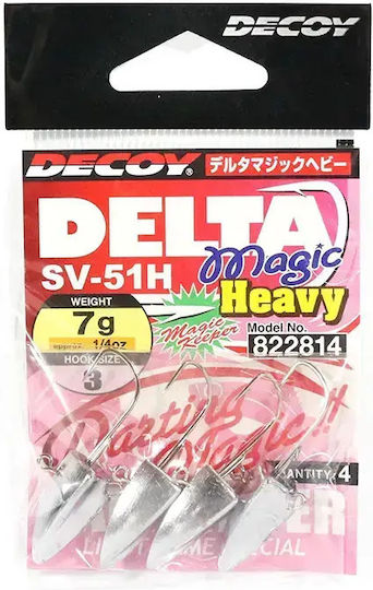 Глава На Шейна Decoy Sv-51h Delta Magic Heavy 3.5гр #6