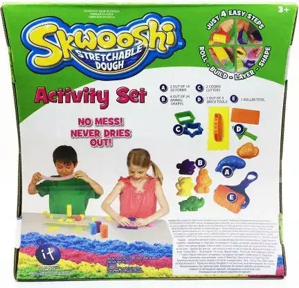 Skwooshi Моделираща Глина Комплект Бежов 240gr