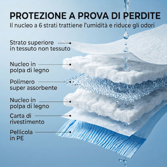Pawhut Chiloței pentru câini pentru perioadă 48 buc