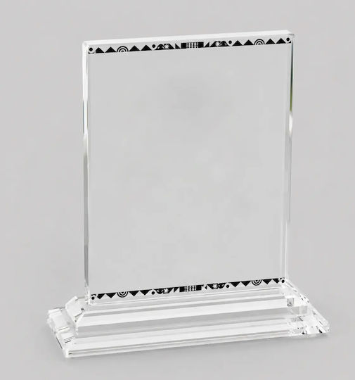 Crystal Award Rectangular Transparent 12mm 19x23cm Code Pb366