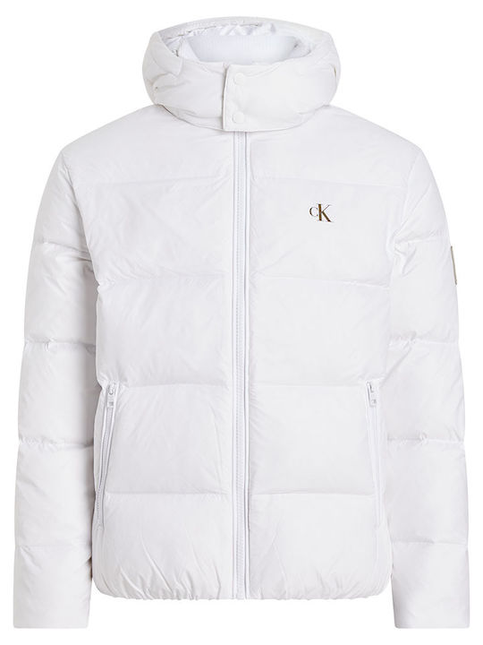Jacke Puffer Weiß
