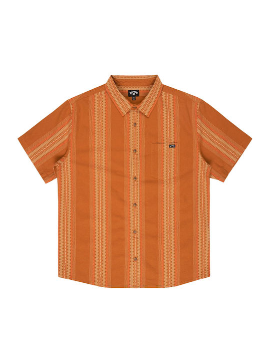 Sundays Short Sleeve Shirt Spice Gold
