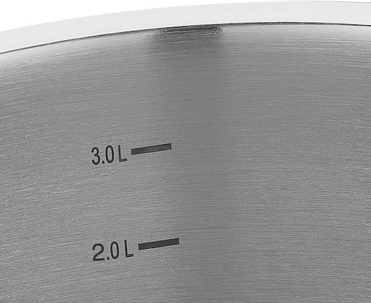 Korkmaz Proline Deep Stainless Steel Pot 3.8lt / 20cm