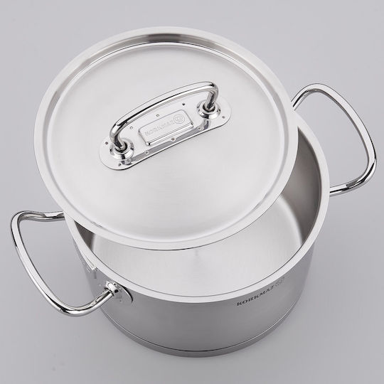 Korkmaz Proline Deep Stainless Steel Pot 3.8lt / 20cm