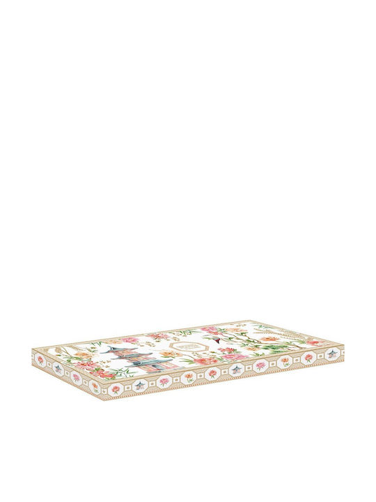 Easylife Jardins D'orient Piatelă De Servire Din Porțelan Multicolor 35x15cm